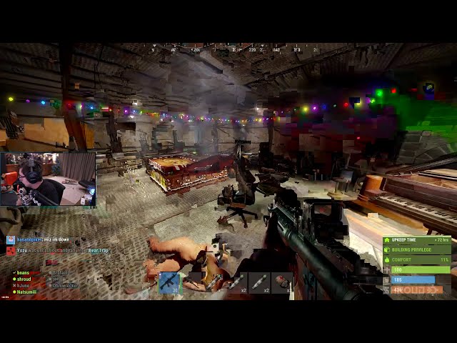 Shroud On Why Hjune Doesn't PvP - OTV & Friends Rust Server