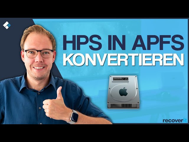2 ways to convert HFS/HFS+ to APFS