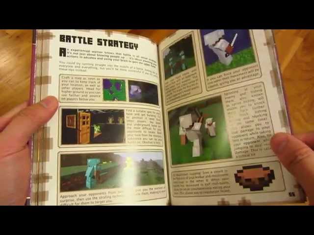 Minecraft Combat Book - Page by Page Every Page