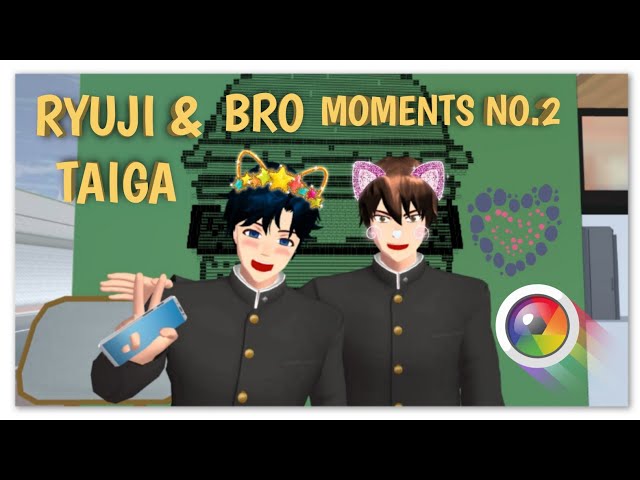 Sakura School Simulator TikTok Meme | Ryuji and Taiga | Bro Moments #2 | YouTube Shorts