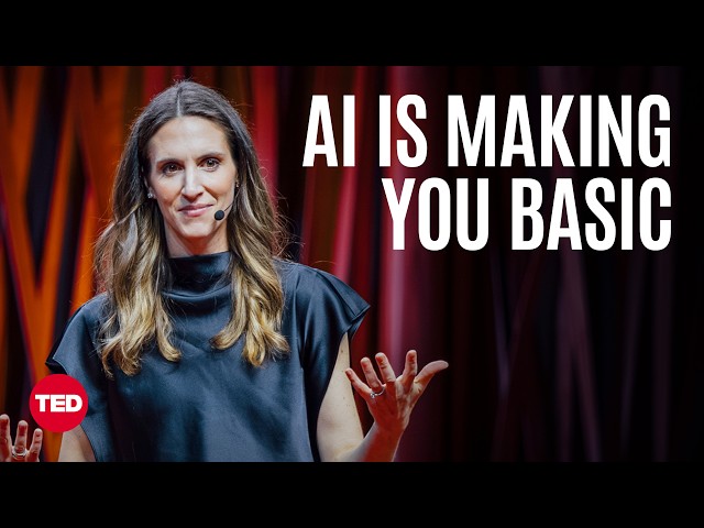 Is AI Turning Us All into the Same Person? | Sandra Matz | TED