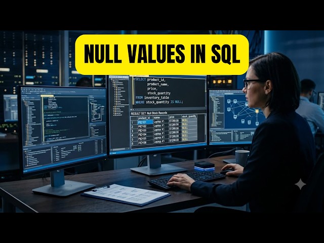 SQL NULL Values Explained: How to Handle Missing Data