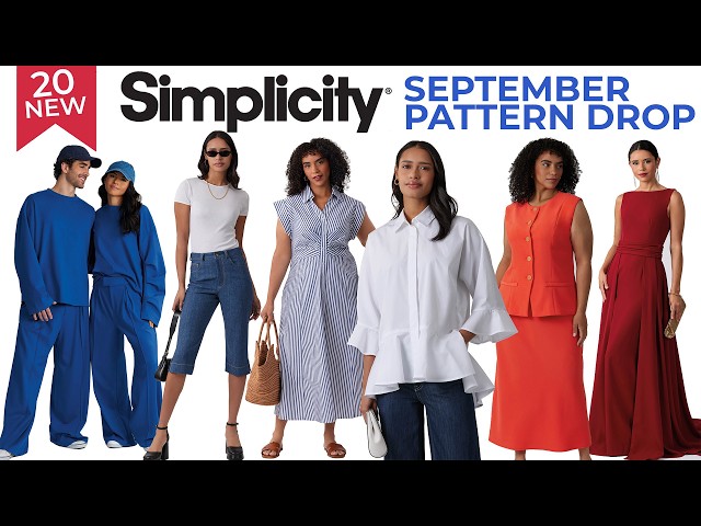 NEW Simplicity Patterns ✂️ Gorgeous Gowns, Designer Dupes, and Must-Make Vintage! 🤩