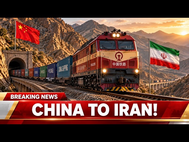 China Quietly Constructed a 10,400km Railway All the Way to Iran