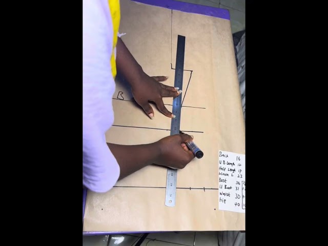 Basic blouse explained. Beginner friendly pattern drafting 