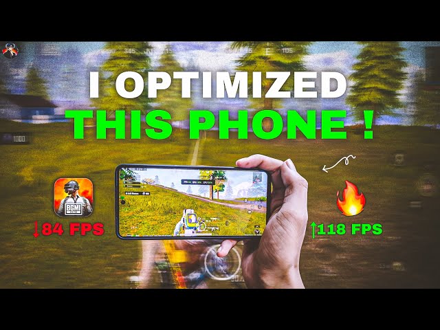 I FIXED BGMI FPS DROPS on a MID-RANGE Phone | BGMI 4.6 STABLE 120FPS! 🔥