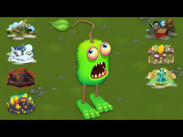 Furcorn - All Monster Sounds & Animations (My Singing Monsters)
