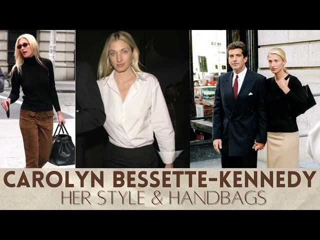 CAROLYN BESSETTE-KENNEDY 90S MINIMALISM MEETS ELEGANCE/ FORM FOLLOWS FUNCTION