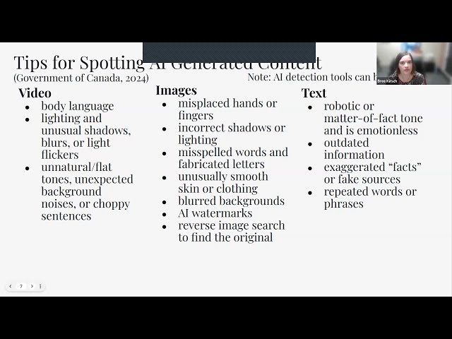 LACONI Technology and RAILS Presents: Integrating AI into Your Library, Present Bree Kirsch
