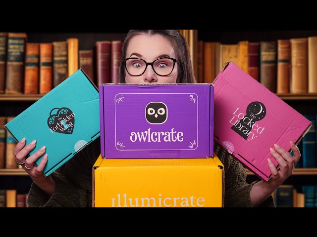 JULY BOOK SUBSCRIPTION BOXES 2025 📚 Illumicrate, OwlCrate, Locked Library & Forbidden Wing