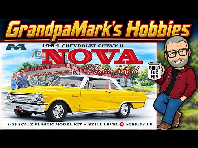 Moebius 64 Nova Resto Mod Build Update #1 This is an awesome Kit