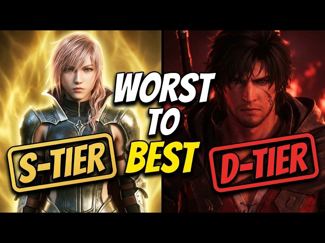 Ranking Every Mainline Final Fantasy Game