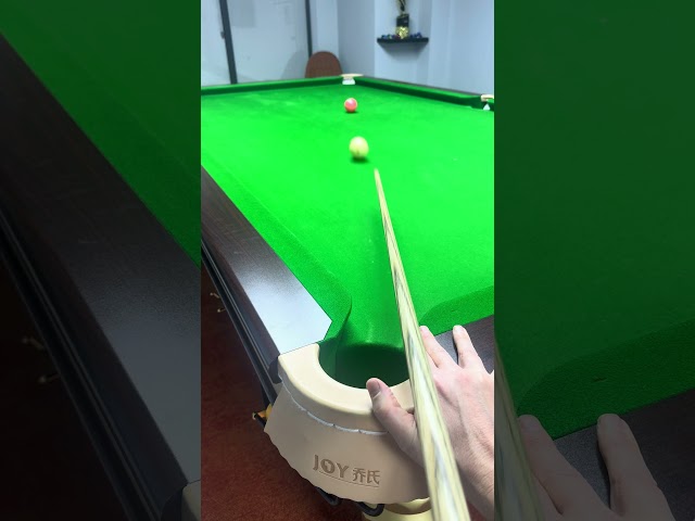 Test your cueing with this arrow shot 🏹#8ball #8ballpool #billiards #trickshots  #pooltable #skills