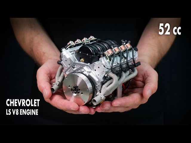 Building This Tiny MINI LS V8 ENGINE Is Incredibly Satisfying (And It Runs!)