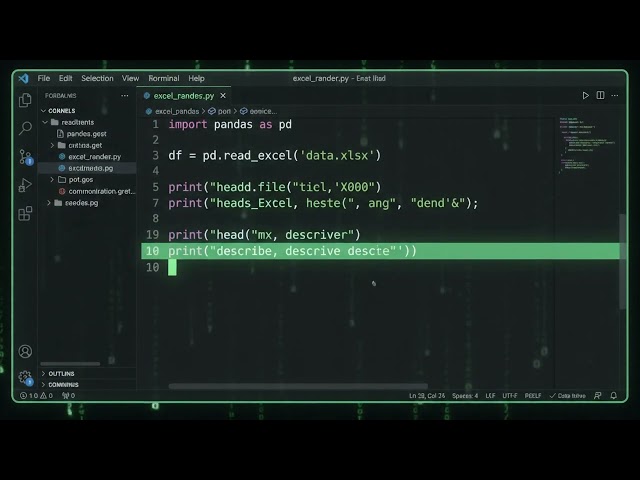 Read ANY Excel file in Python in 3 line #shorts  #python  #panda  #datascience  #excel 