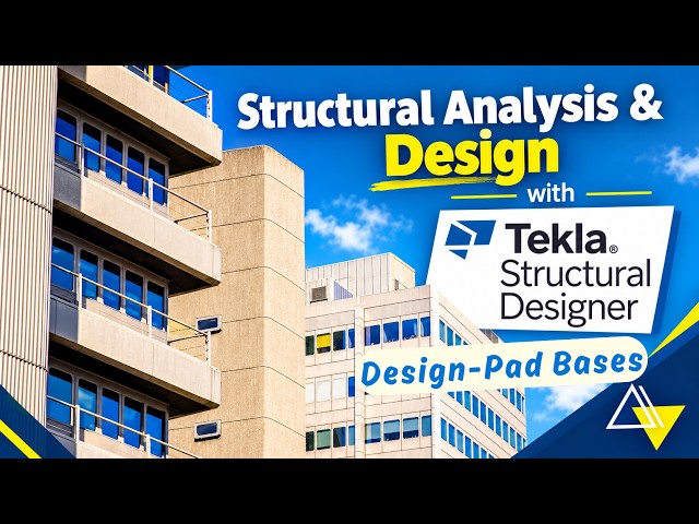 Designing Pad Bases In Tekla Structural Designer