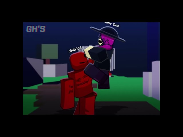 John doe X Jane doe - FORSAKEN | ROBLOX ANIMATION
