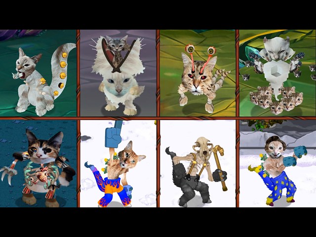 ALL BBLI$ZARD ISLAND vs. ETHREAL WORKSHOP Island (animated image Cat Island) || My Singing Monster