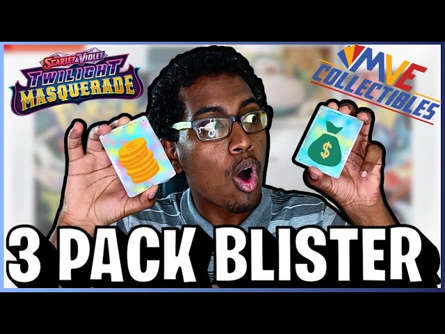 Twilight Masquerade 3-Pack Blister Crack! Unboxing Snorlax | Pokemon Trading Card Game