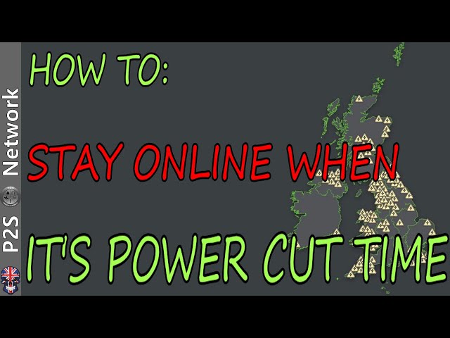 How to stay connected to the internet during a power cut for less than £15