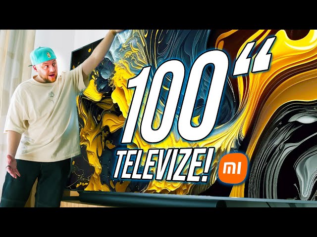 📺 Vyzkoušel jsem OBŘÍ 100" TELEVIZI XIAOMI! Budu ji vracet? | Xiaomi TV Max 100