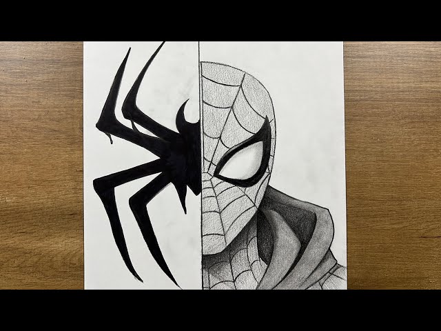 Spiderman Drawing Tutorial | Easy Steps for Beginners