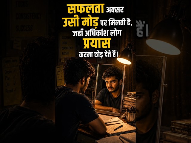 असफलता नहीं, सीखने का मौका है #mindset #success #examprep