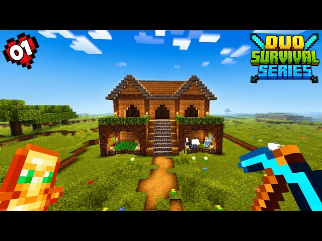 Minecraft PE SURVIVAL SERIES Ep 1 in 1.26 🔥 | Made OP Survival Base & Armour