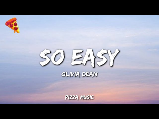 Olivia Dean - So Easy (To Fall In Love) (Lyrics)