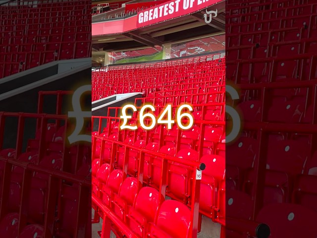 How expensive are Man Utd season tickets compared to the rest? 🧐💷