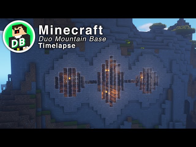 Minecraft: Duo Mountain Base [Building Timelapse]