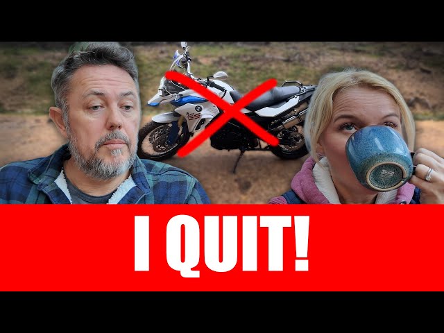 I Quit ADVANCED Motorbike Training – Here’s Why