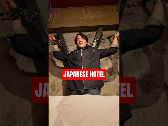 Japanese hotel humbled me 😵#japan #korea #travel #funny