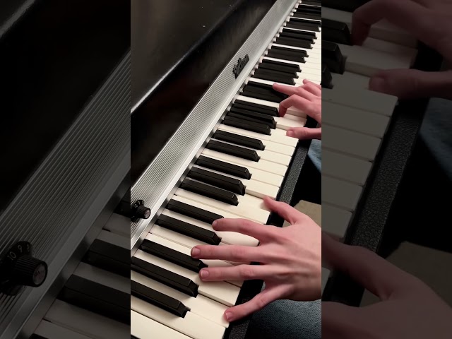 Jack Whites Missing Pieces without a Metronome #electricpiano #jackwhite #shorts