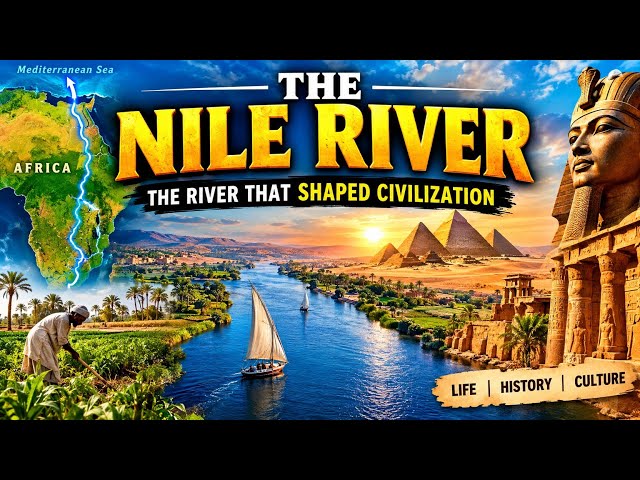 The Nile River: The World's Most Mysterious & Dangerous River #NileRiver​ #DocumentaryFilm​ #aivideo