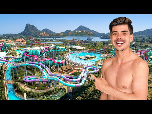 I Went to Thailand's LARGEST Waterpark!