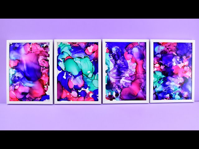 Fired Ink Abstract Art Tutorial