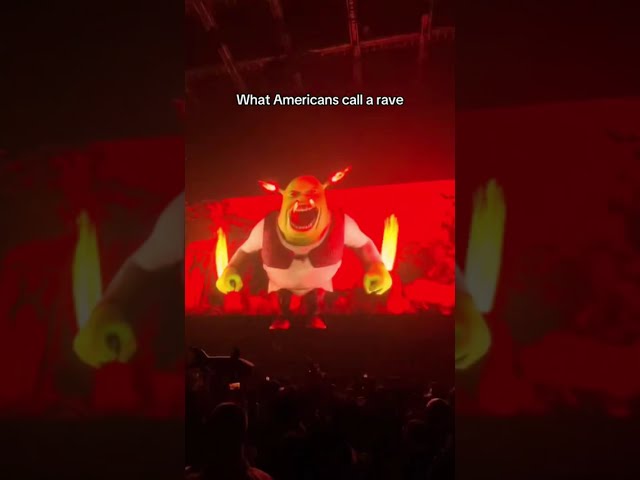 American Rave vs Italian Rave 🔥​ ​​​​​#hardtechno #festivalbanger #dubstep