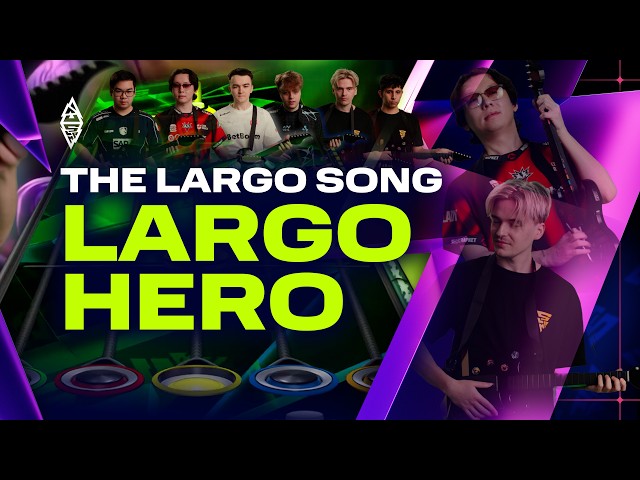 LARGO HERO 🐸🎸 | Dota Guitar Hero Challenge ft. skiter, Malady, Nightfall, TaiLung, miCKe and MieRo