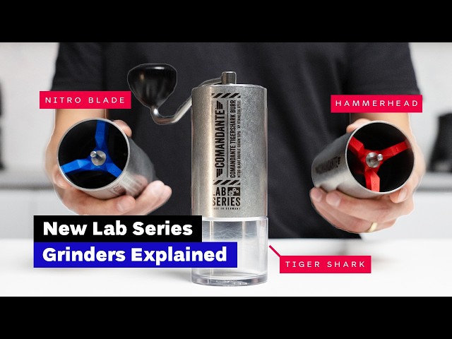 Comandante C40 Lab Series Explained: Nitro Blade vs Tigershark vs Hammerhead Burrs