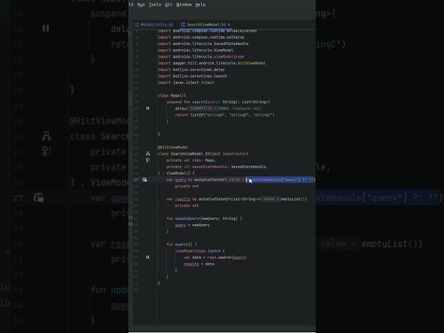 Android savedStateHandle process death