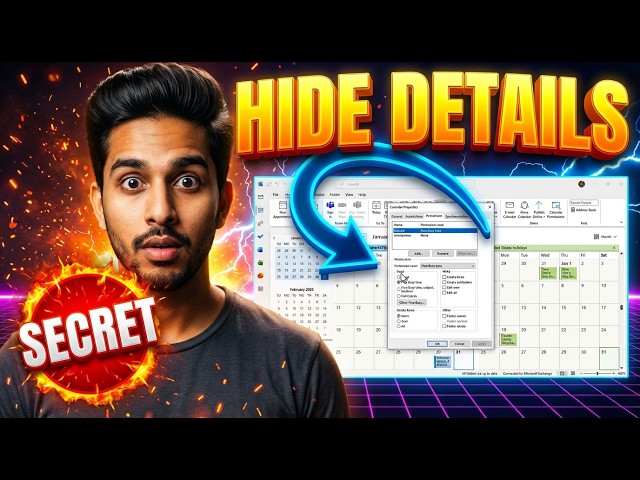 How to Hide Outlook Calendar Details | Keep Your Schedule Private
