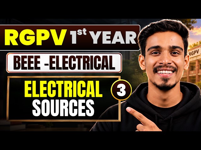 L3: Independent & Dependent Sources | Basic Electrical Engineering (BEEE) | BTech 1st Year