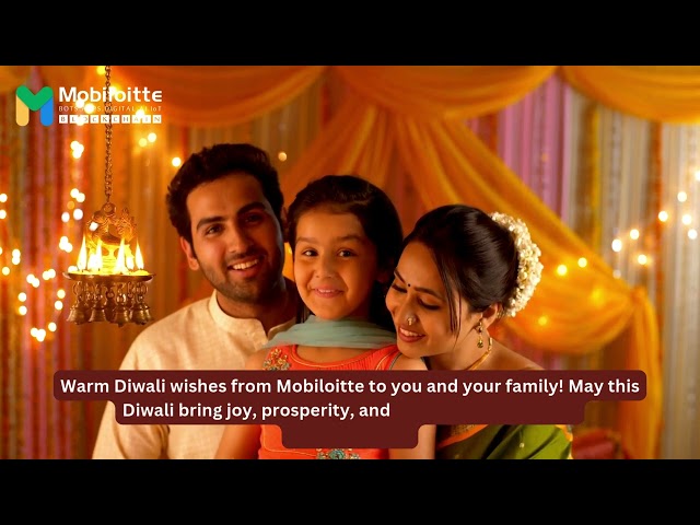 Mobiloitte wishes you a Happy Diwali!!; 🪔🎇