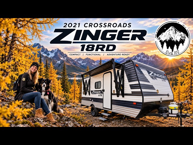 2021 @CrossRoads_RV Zinger 18RD | Perfect couples coach. 