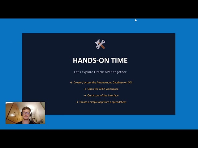 Introduction to Oracle APEX — Low-Code Development for Beginners