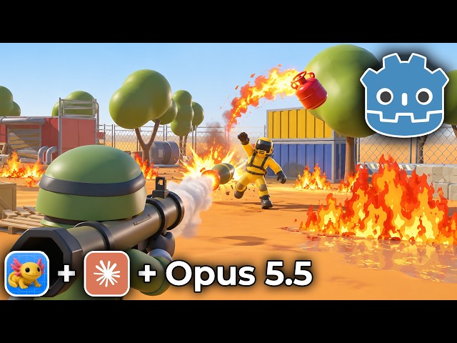 Claude Opus 5.5 Is OUTSTANDING At Making Godot Games on Mac with Xogot