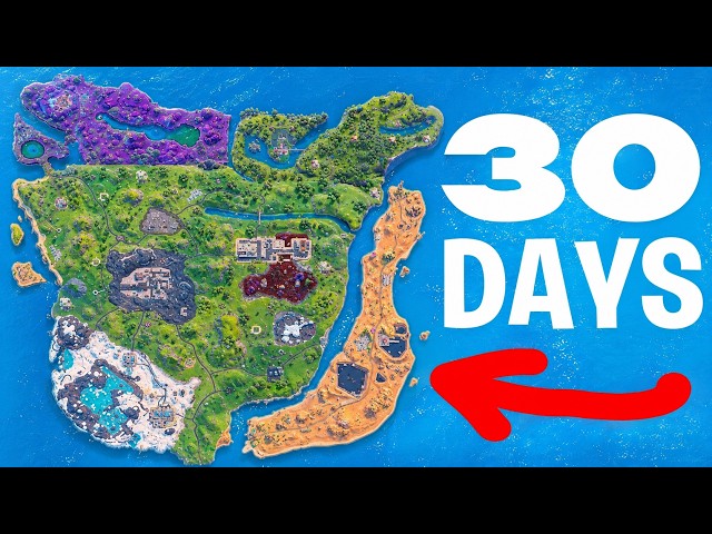 I Made a Battle Royale Map in 30 DAYS (Fortnite Creative)