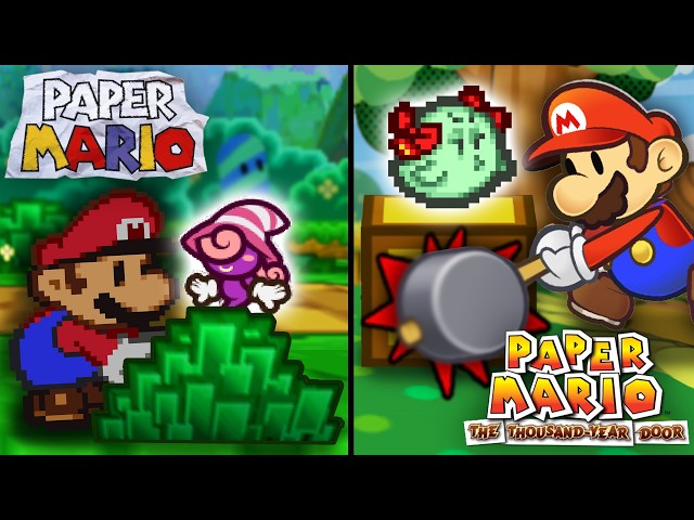 I Combined 2 Paper Marios into 1 Randomizer