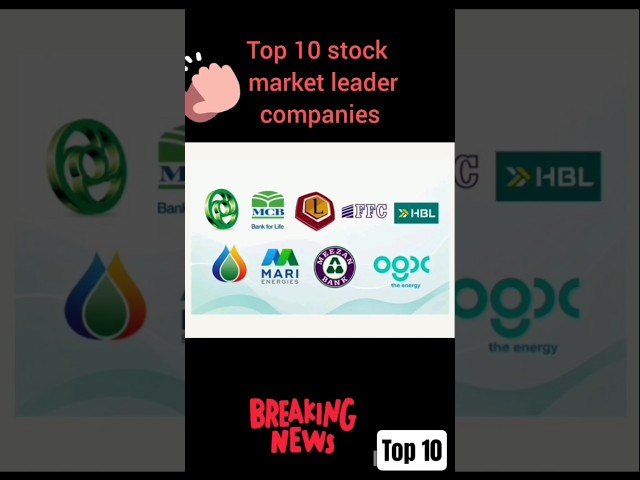 Top 10 Stock Market Leaders of 2026 #pakistanstockexchange #stockmarket